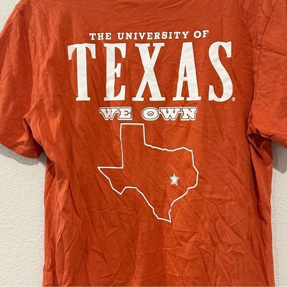 Texas Longhorns Women’s V Neck Pocket Graphic T Shirt Size Medium Venley - Picture 3 of 5